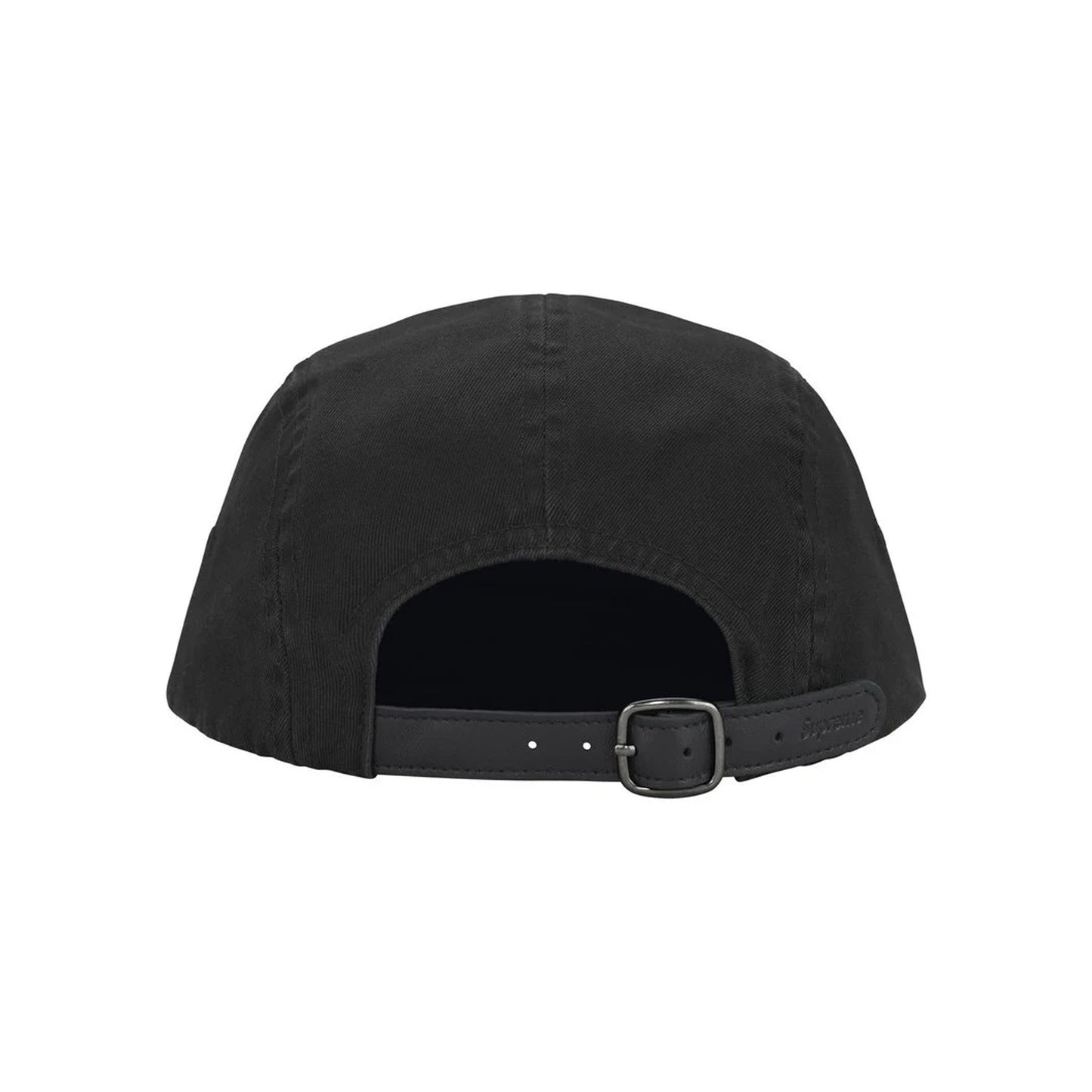Supreme Washed Chino Twill Camp Cap Black (FW26)