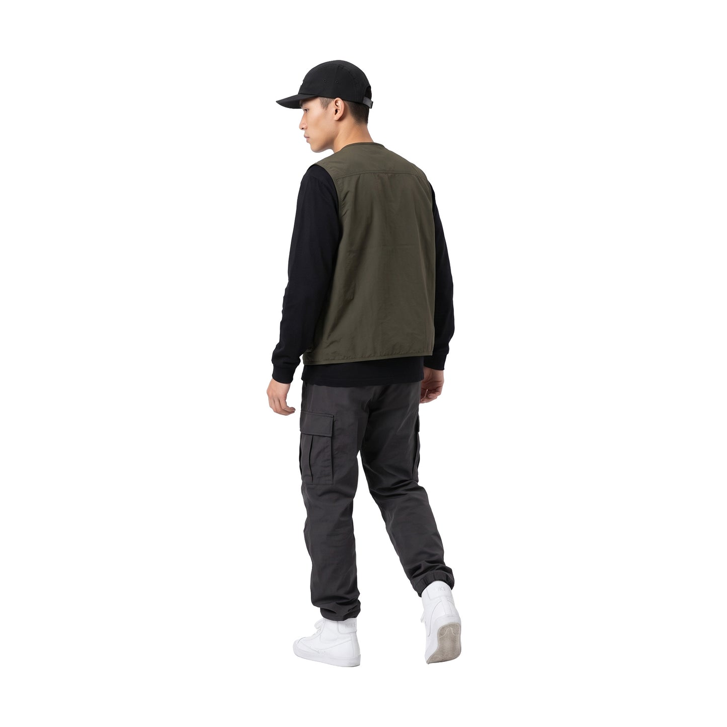 Supreme Washed Chino Twill Camp Cap Black (FW26)