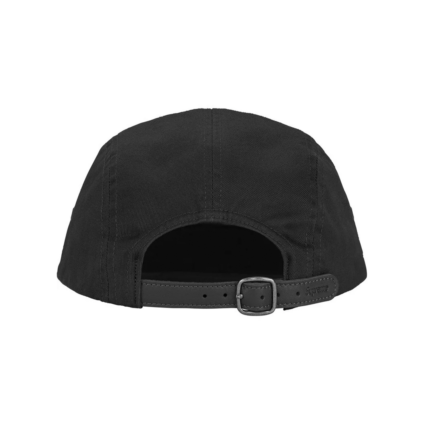 Supreme Washed Chino Twill Camp Cap Black (SS26)