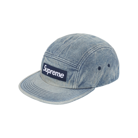 Supreme Washed Chino Twill Camp Cap Denim (FW25)