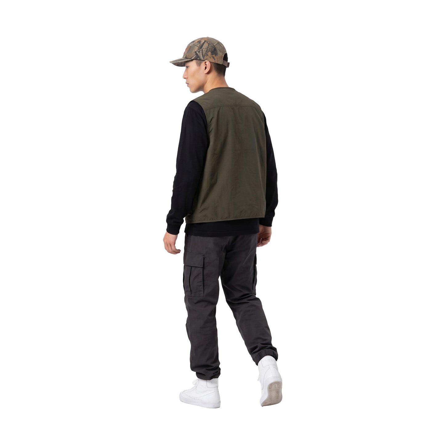 Supreme Washed Chino Twill Camp Cap Realtree® Hardwoods Camo (FW26)