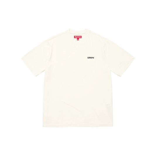 Supreme Washed S/S Tee White (FW25)