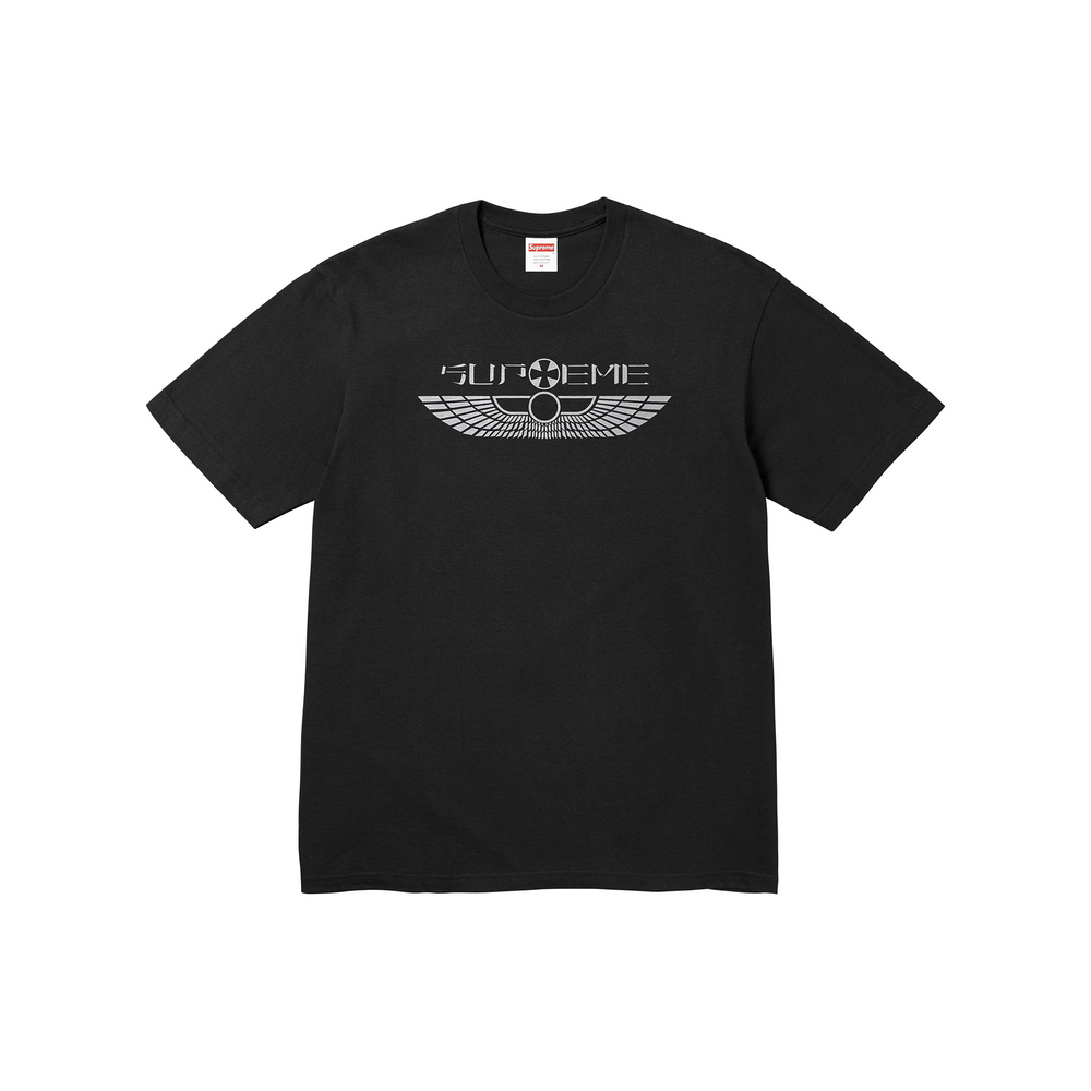 Supreme Wings Tee Black (SS25)