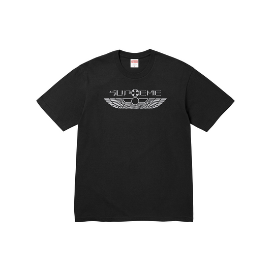 Supreme Wings Tee Black (SS25)