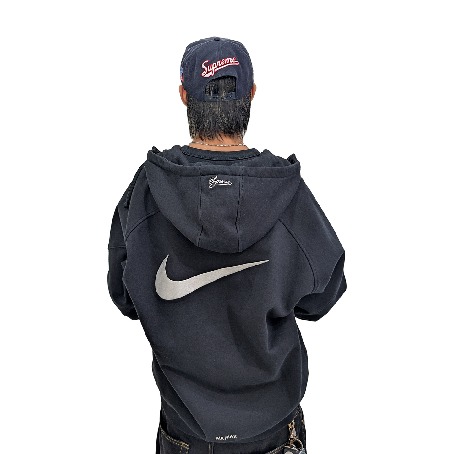 Supreme World Famous S Logo 6-Panel Navy (SS25) – STEALPLUG KL