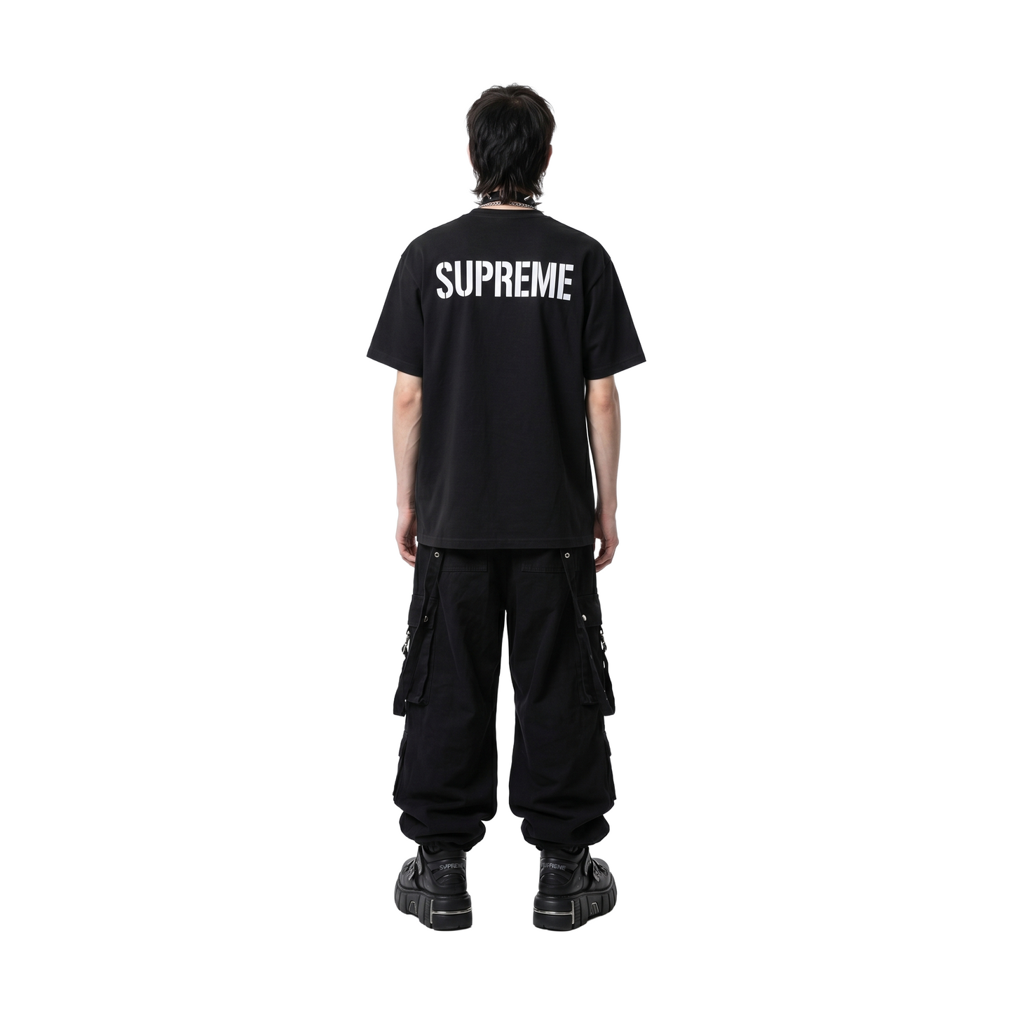 Supreme World Famous Tee Black (SS26)