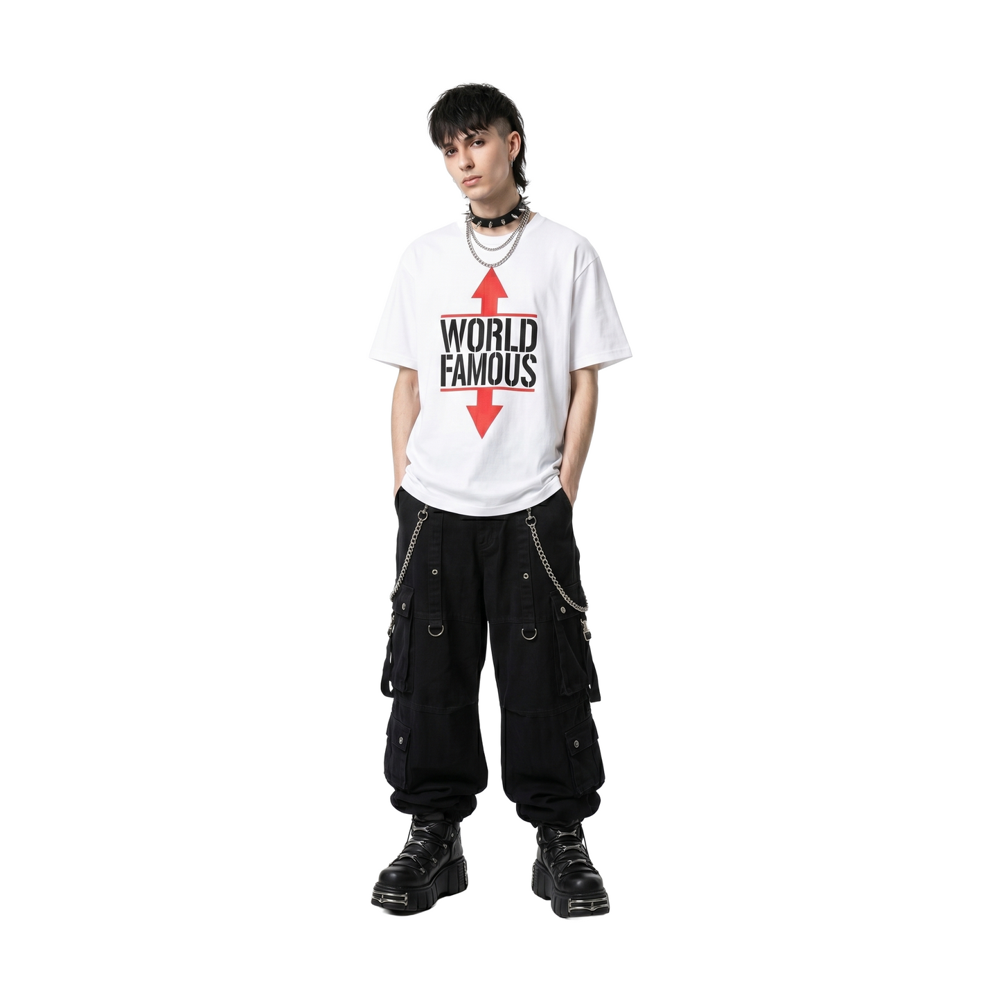 Supreme World Famous Tee White (SS26)