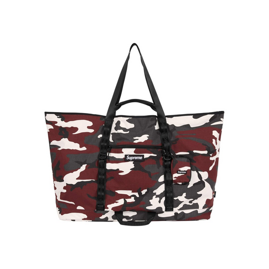 Supreme X-Large Tote Bag + Utility Pouch Red Camo (SS26)