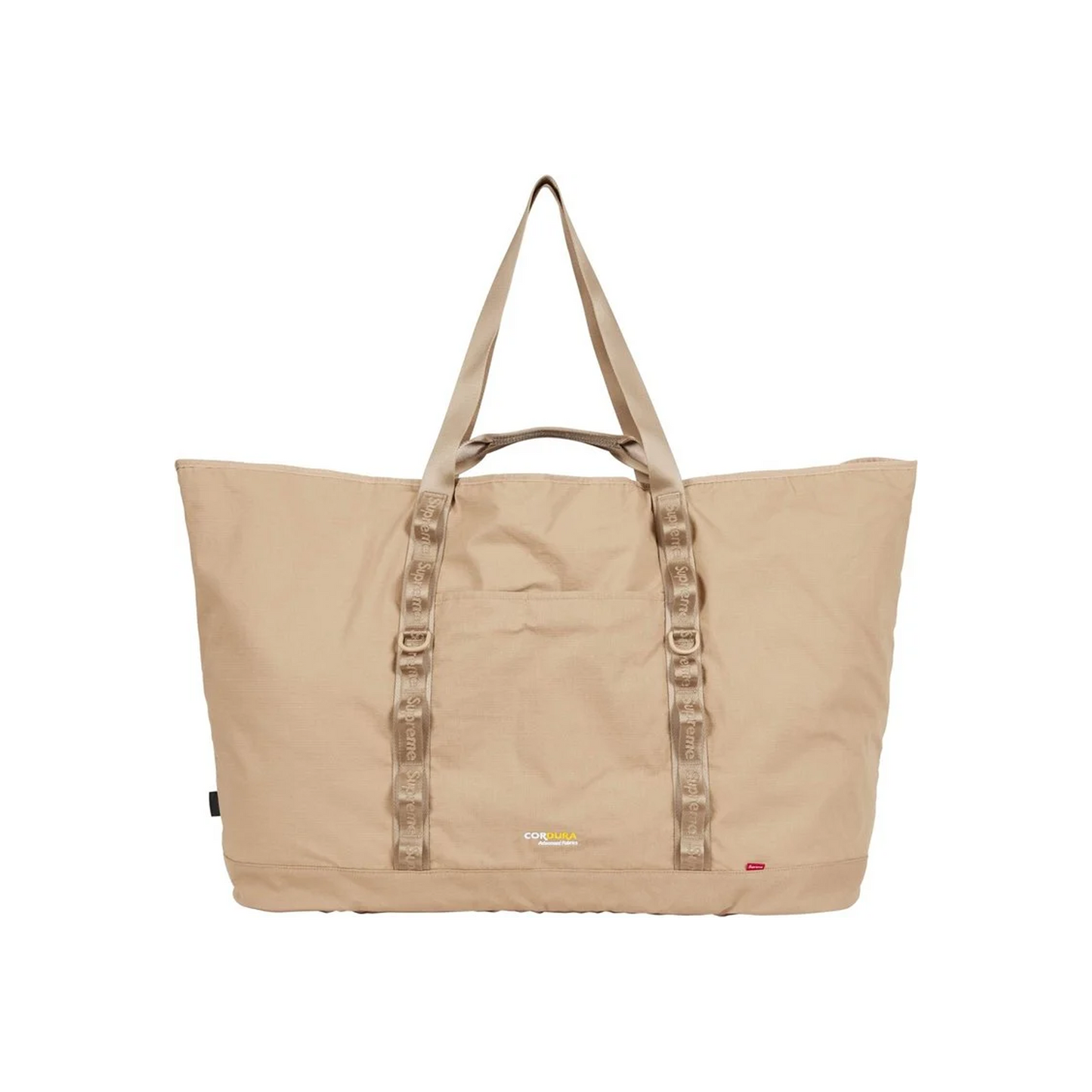 Supreme X-Large Tote Bag + Utility Pouch Tan (SS26)