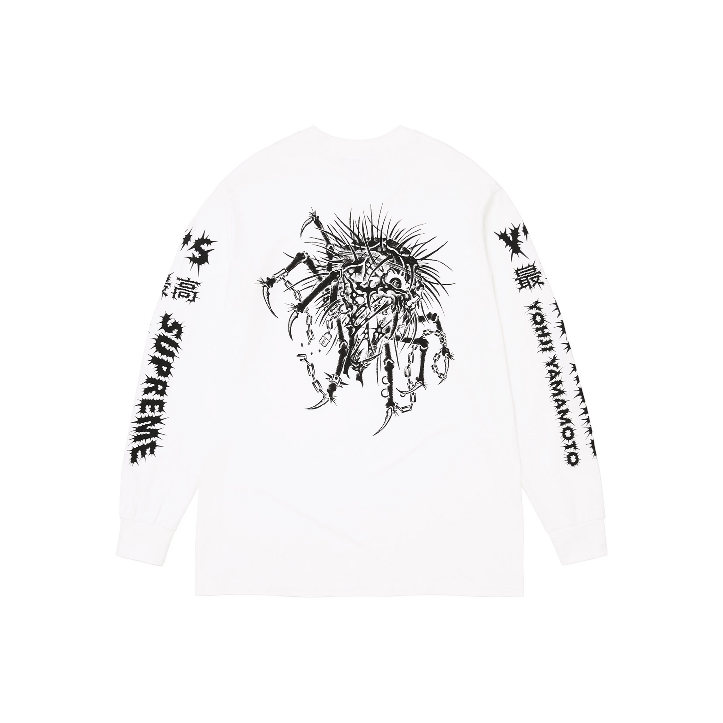 Supreme Y's by Yohji Yamamoto Long-Sleeved Tee White (FW25)