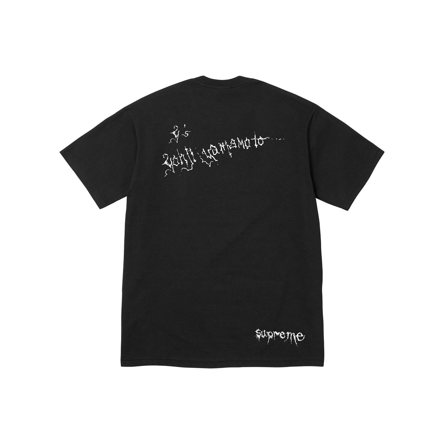 Supreme Y's by Yohji Yamamoto Thinker Tee Black (FW25)