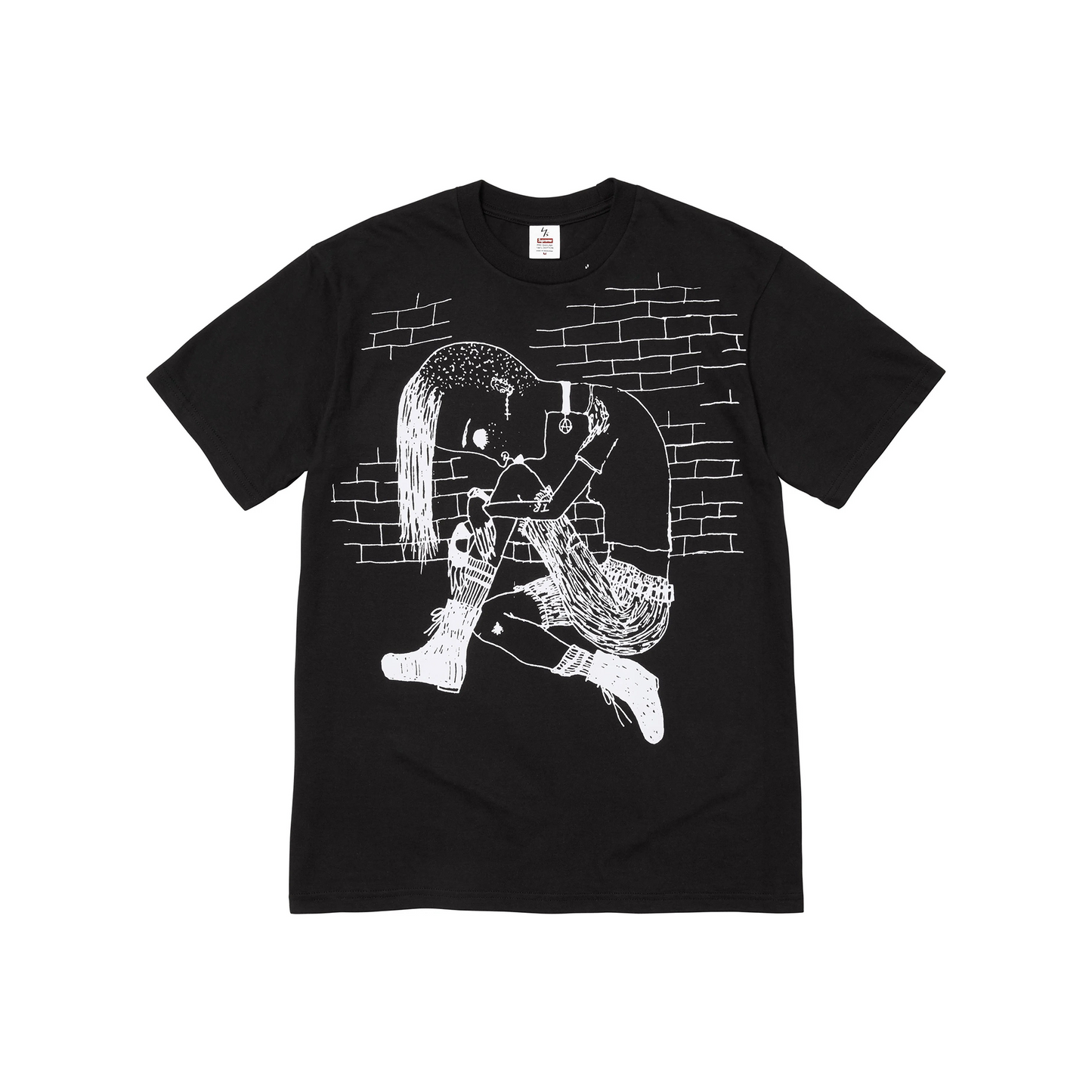 Supreme Y's by Yohji Yamamoto Thinker Tee Black (FW25)