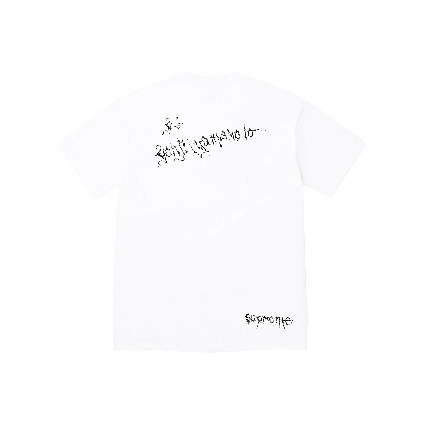 Supreme Y's by Yohji Yamamoto Thinker Tee White (FW25)