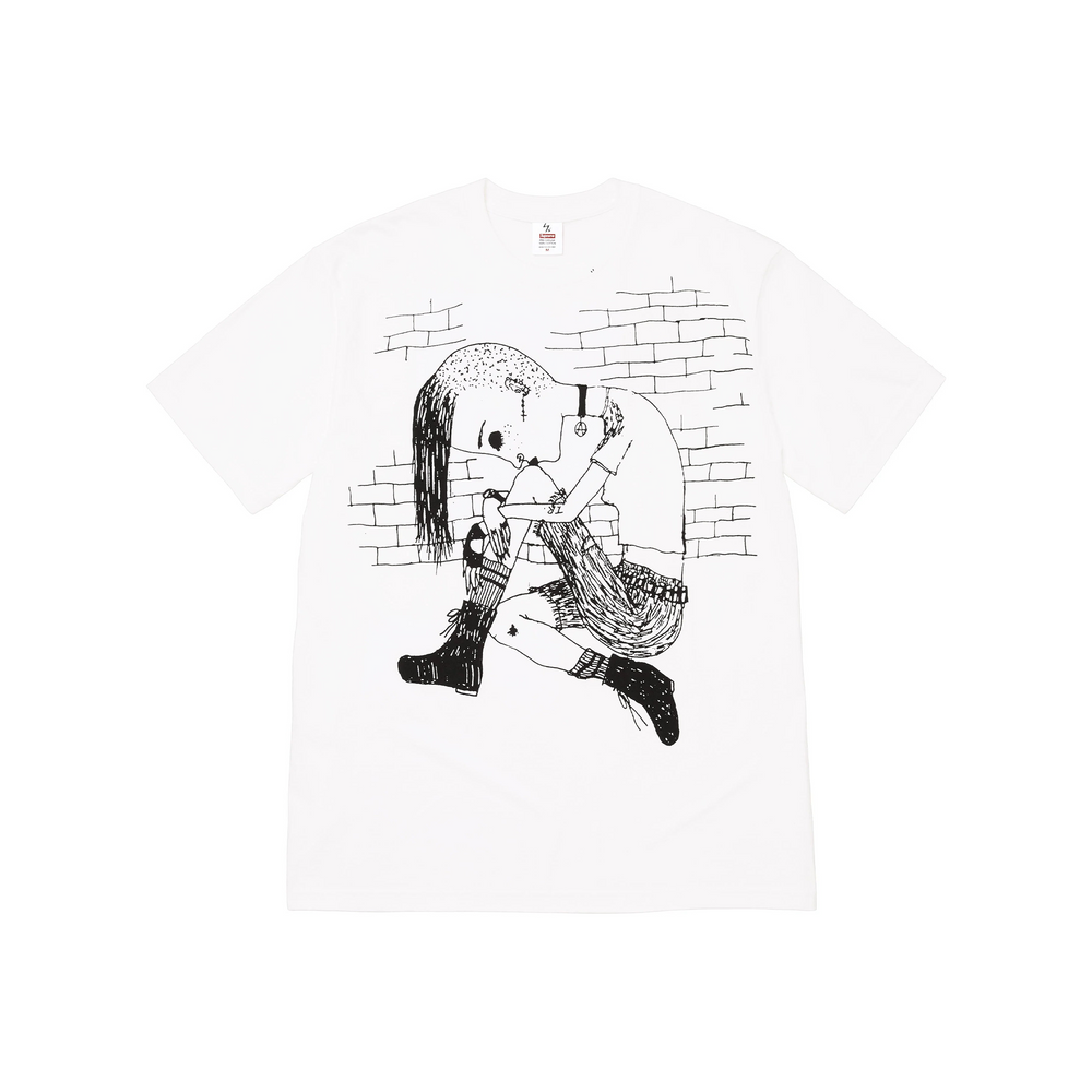 Supreme Y's by Yohji Yamamoto Thinker Tee White (FW25)