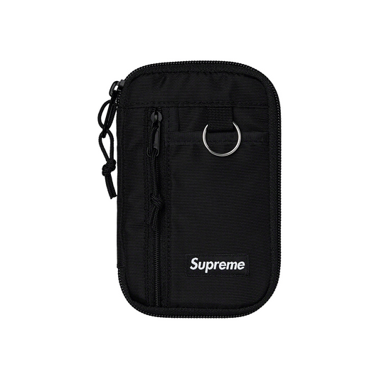 Supreme Zip Pouch Wallet Black (FW19)