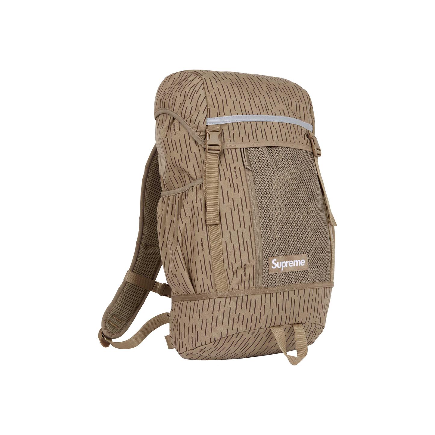 Supreme Backpack Tan Raindrop (FW24)