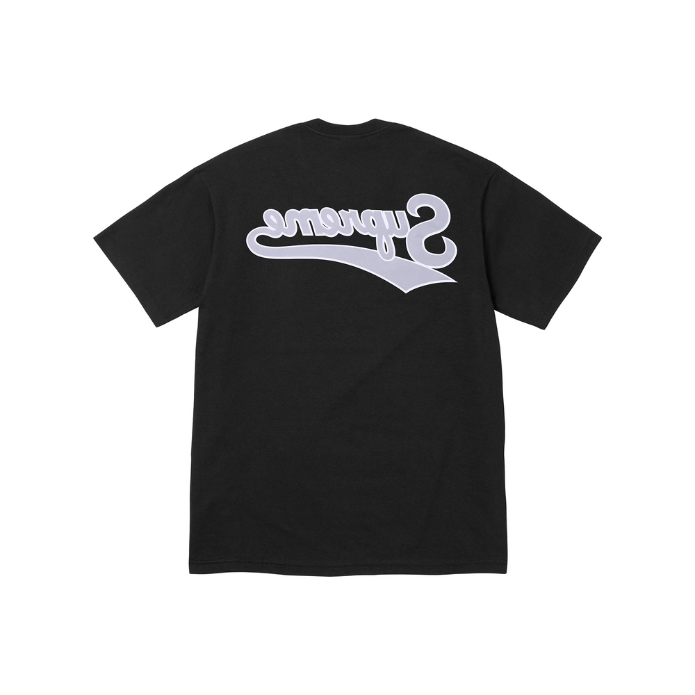 Supreme Backwards Tee Black (SS24)