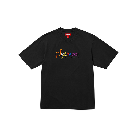 Supreme Cursive S/S Tee Black (FW24)