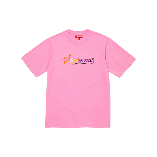 Supreme Cursive S/S Tee Pink (FW24)
