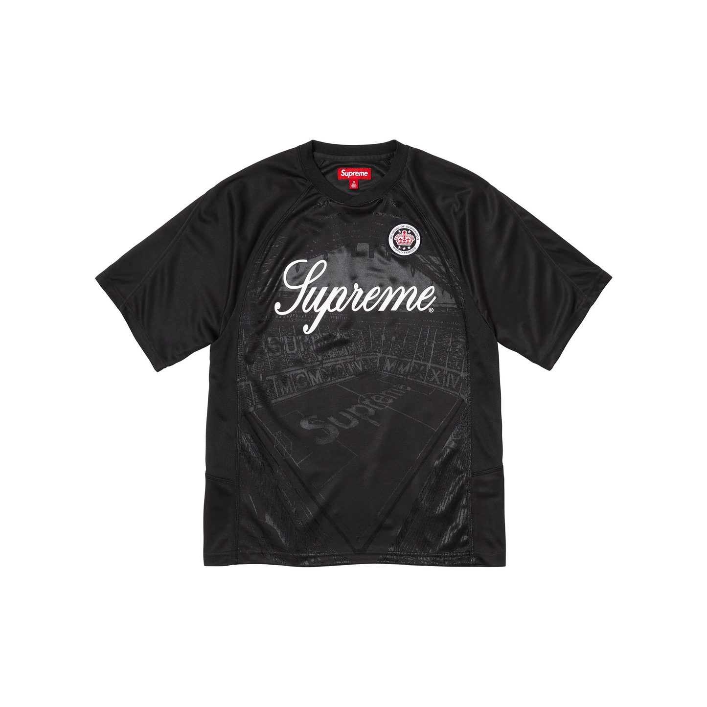 Supreme Jacquard Soccer Jersey Black (SS24)