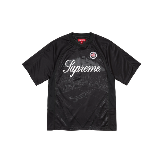 Supreme Jacquard Soccer Jersey Black (SS24)