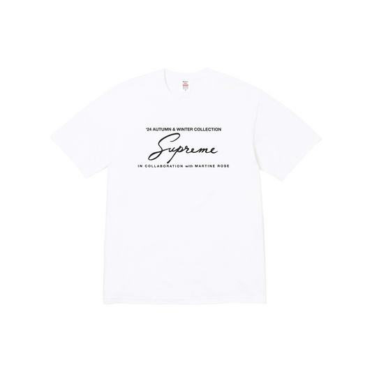 Supreme Martine Rose Tee White (FW24)