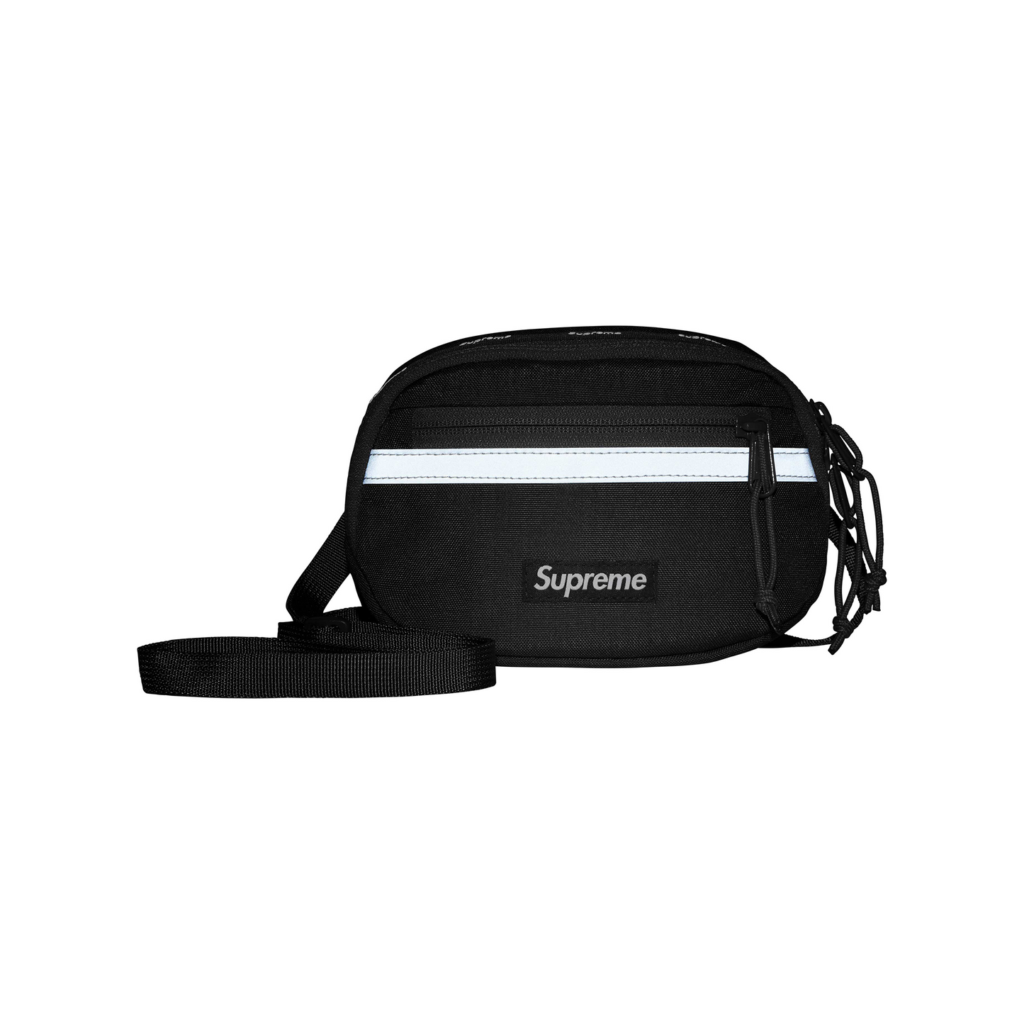 Black supreme side bag hot sale