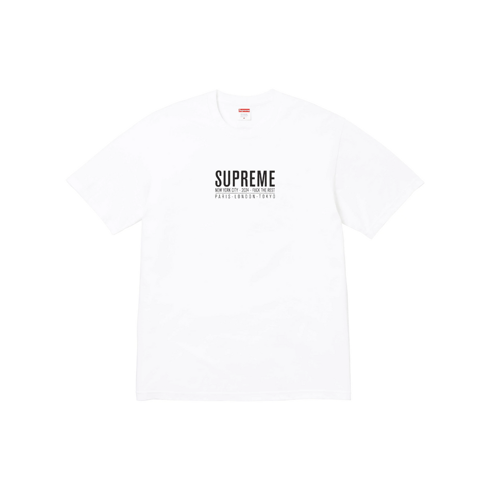 Supreme Paris Tee White (SS24)