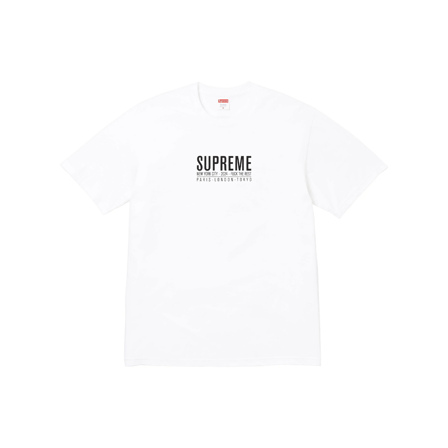 Supreme Paris Tee White (SS24)