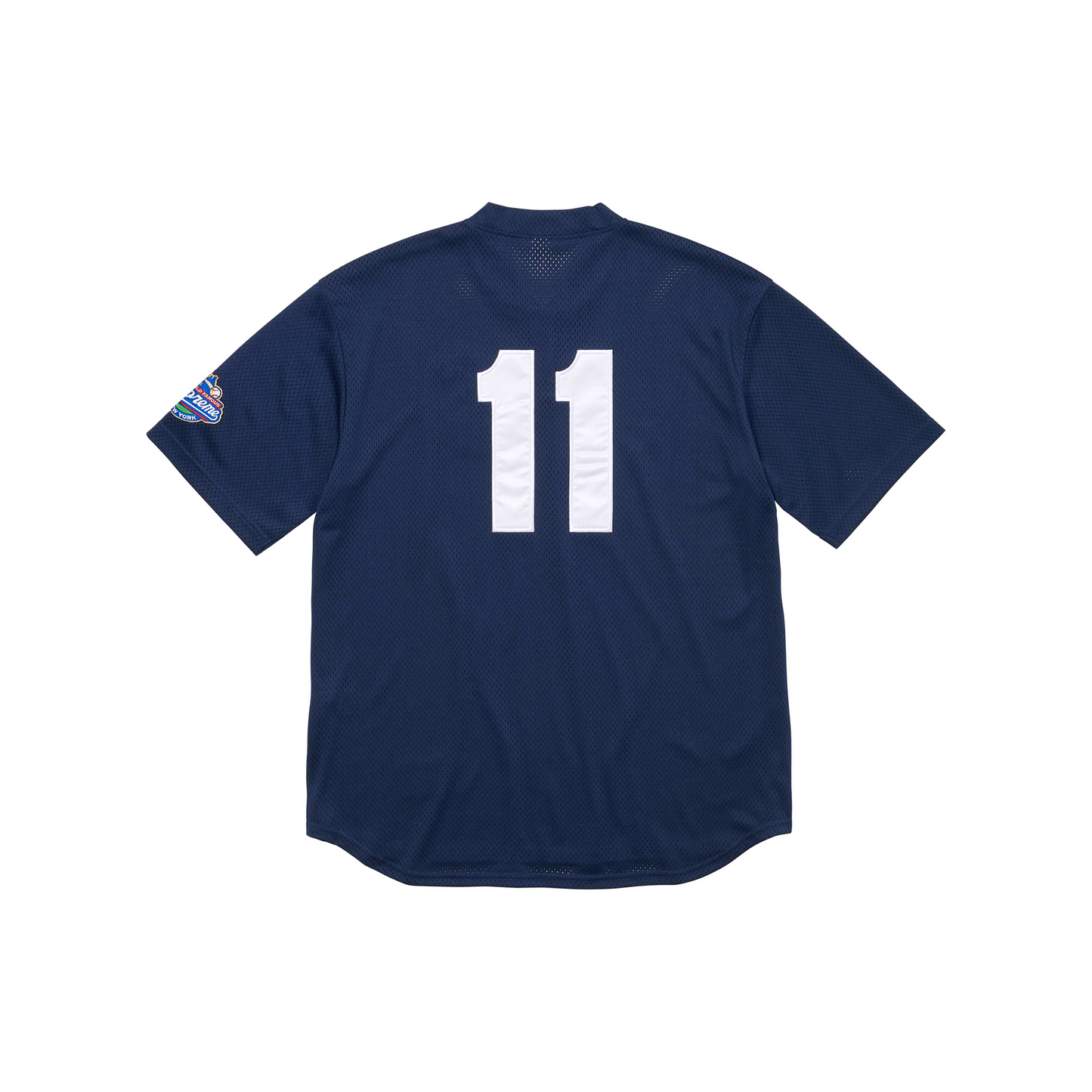 Supreme S Logo Baseball Henley Jersey Navy (FW24)