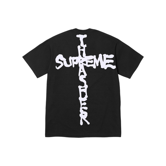 Supreme Thrasher Cross Tee Black (FW24)