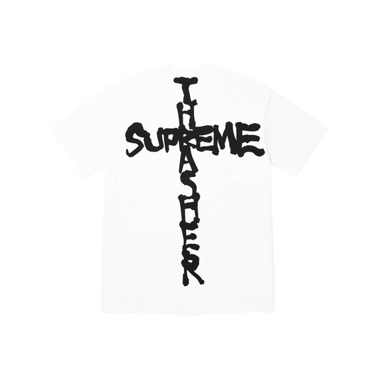 Supreme Thrasher Cross Tee White (FW24)