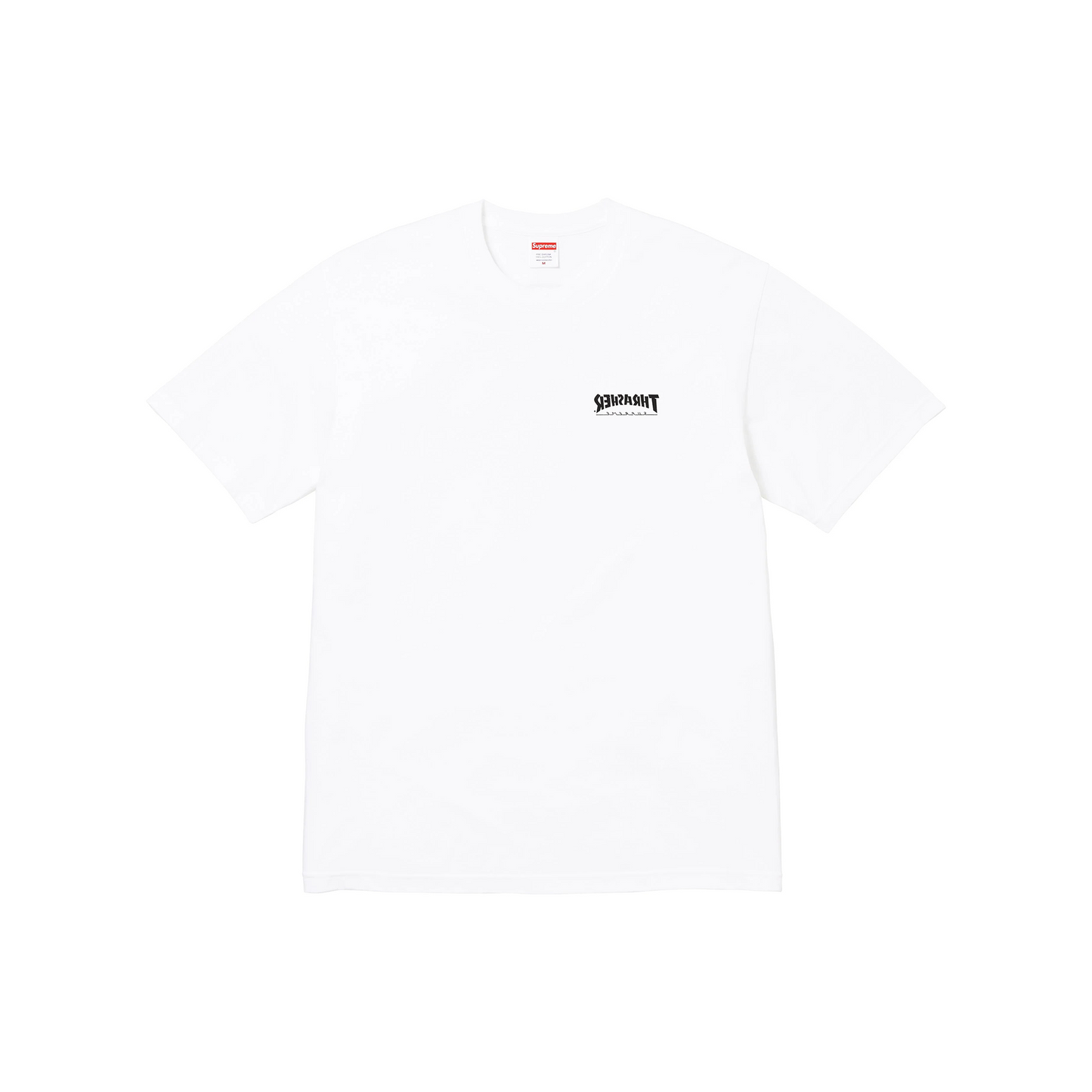 Supreme Thrasher Cross Tee White (FW24)