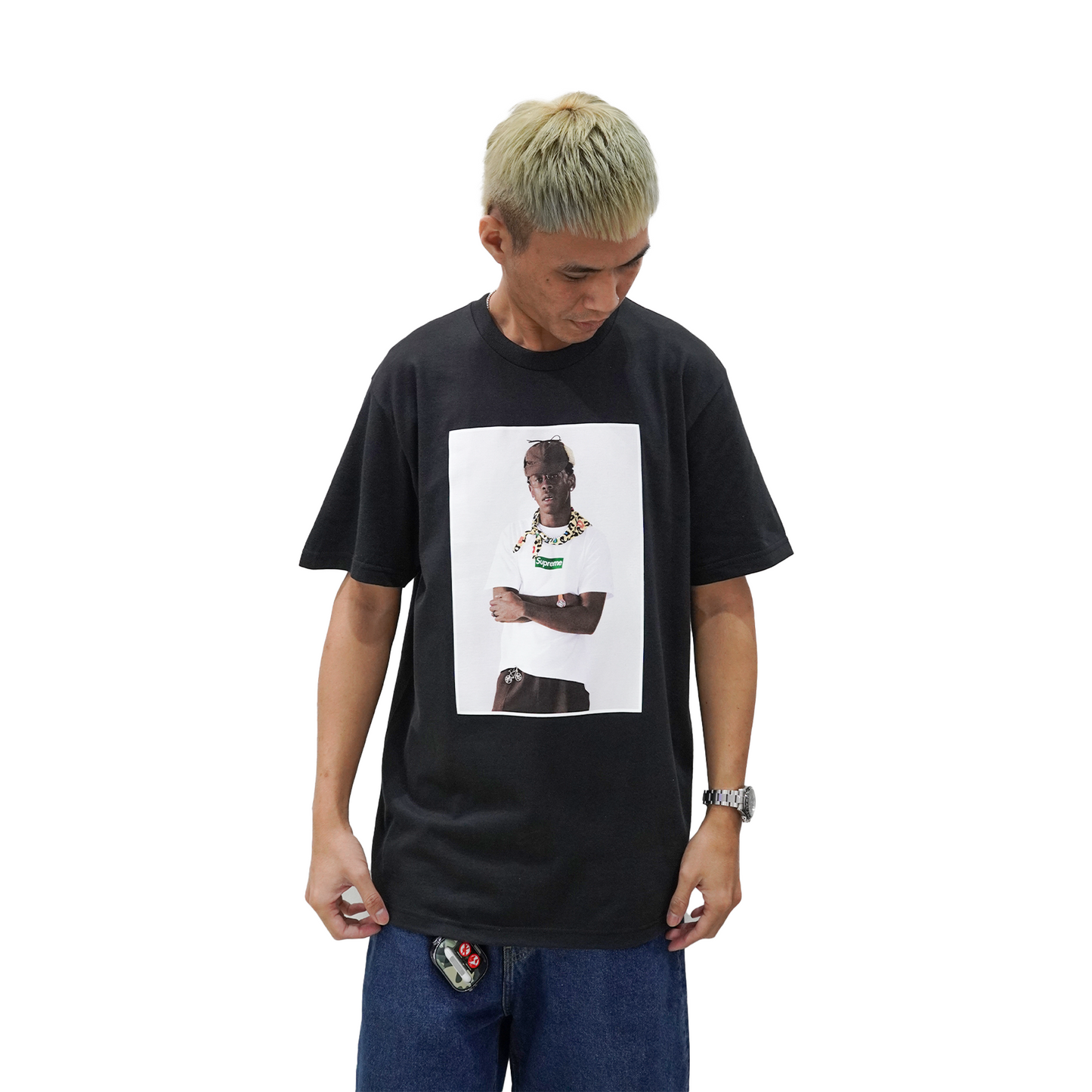 クリスマスファッション Supreme KL STEALPLUG – (FW24) Black Tee Creator The Tyler, トップス