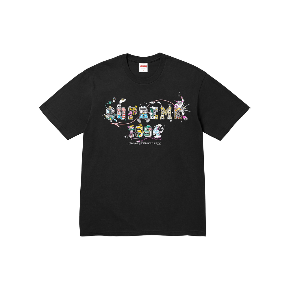 Supreme Varsity Tee Black (SS24)