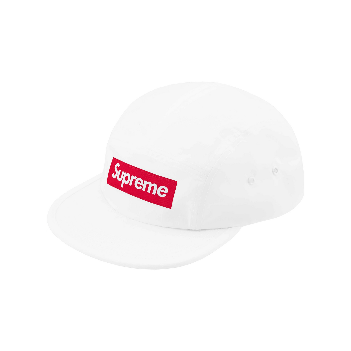 Supreme Waxed Ripstop Camp Cap White (FW24)