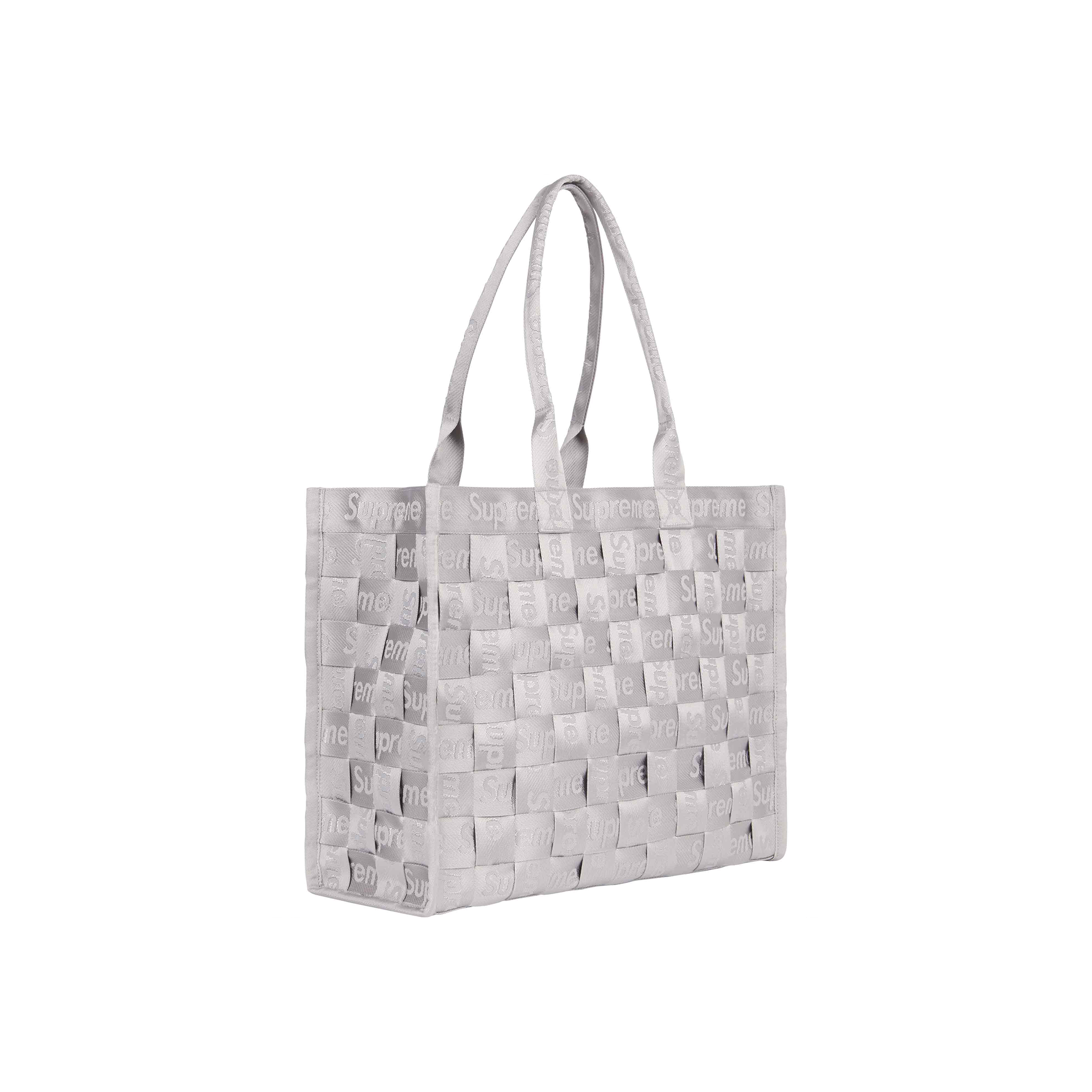 Supreme Woven Tote Bag Grey (SS24) – STEALPLUG KL