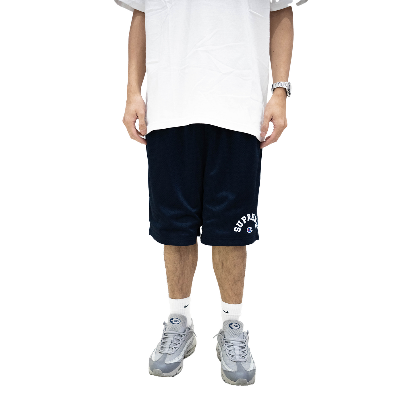 Champion x supreme shorts hotsell
