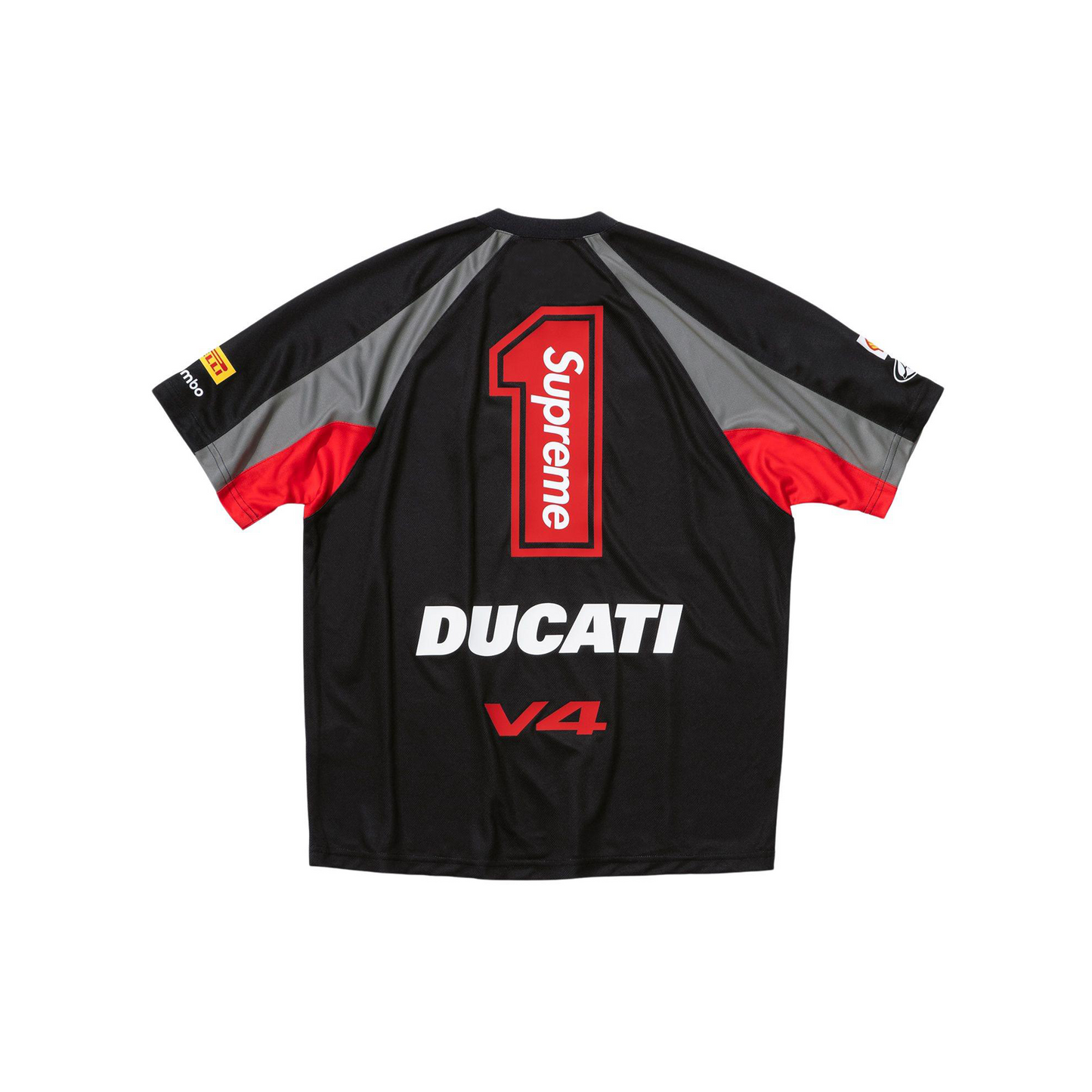 Supreme x Ducati Soccer Jersey Black (SS24)