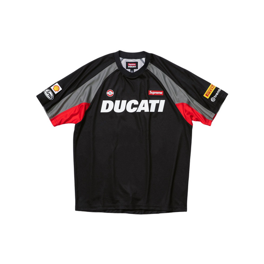 Supreme x Ducati Soccer Jersey Black (SS24)