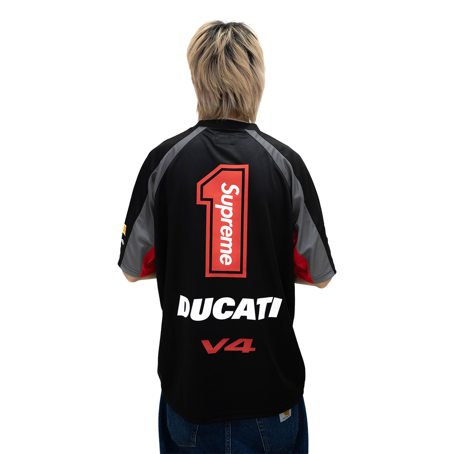 Supreme x Ducati Soccer Jersey Black (SS24) – STEALPLUG KL
