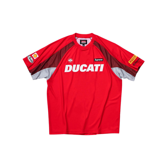 Supreme x Ducati Soccer Jersey Red (SS24)