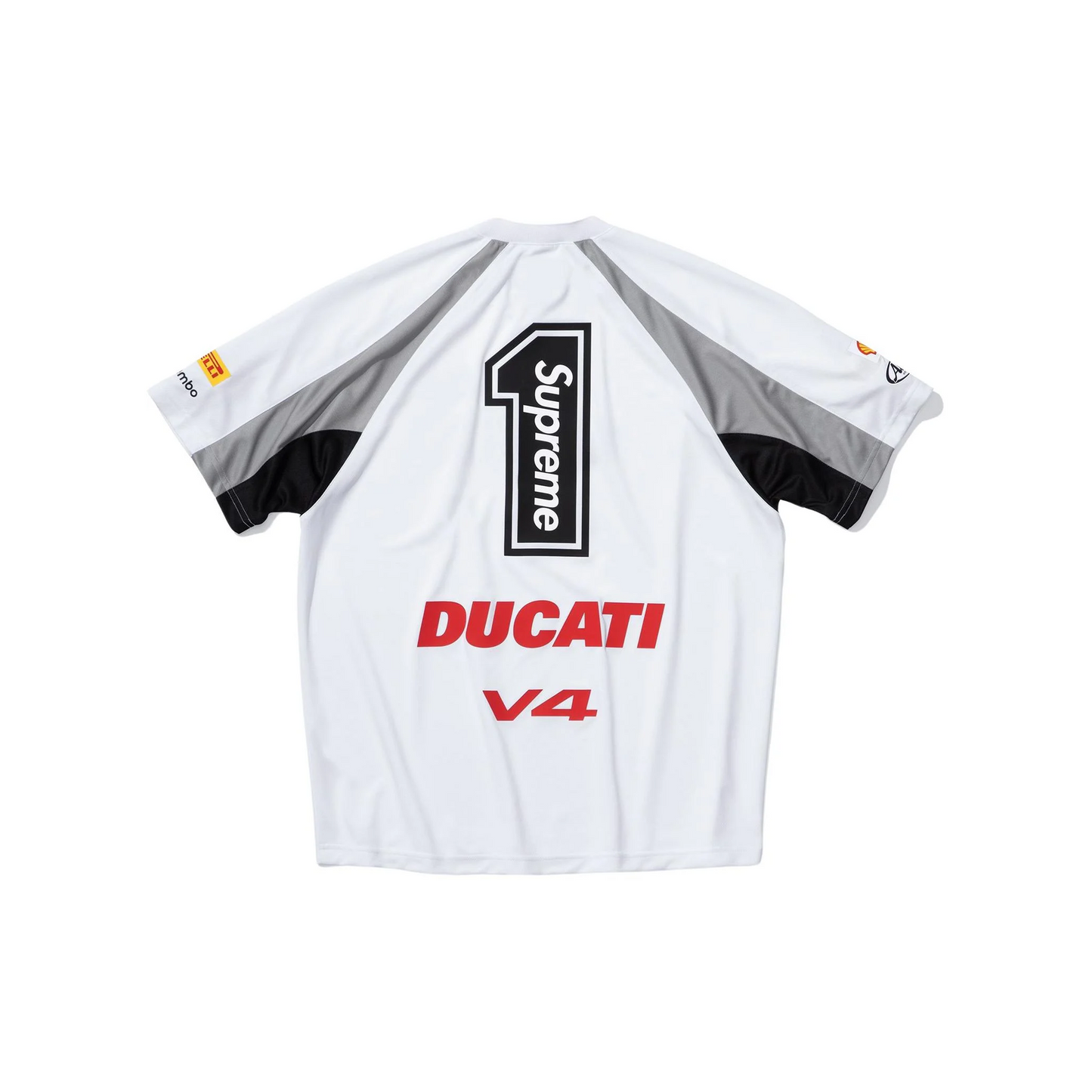 Supreme x Ducati Soccer Jersey White (SS24)
