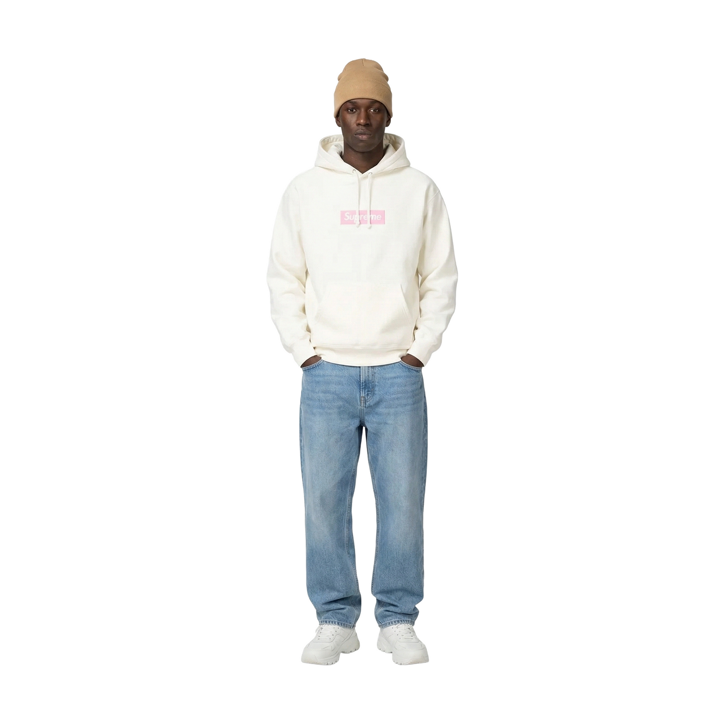 Supreme Box Logo Hoodie White (FW25) – STEALPLUG KL Supreme Box Logo Hoodie White (FW25) – STEALPLUG KL