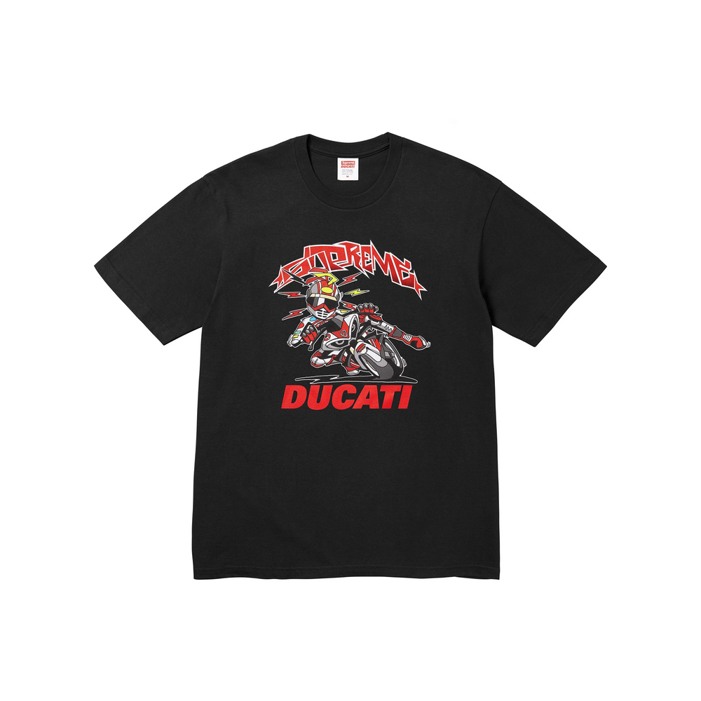 Supreme x Ducati Bike Tee Black (SS24)