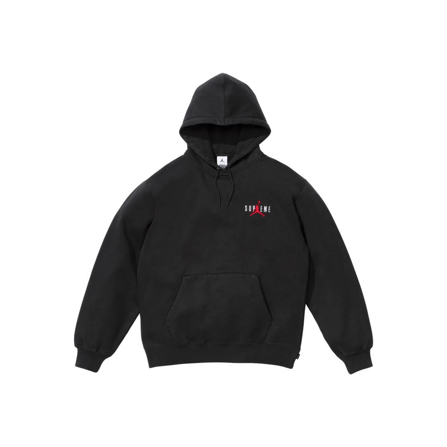 【Supreme x Jordan】Hooded Sweatshirt★Black★24FW★ Supreme x Jordan Hoodie Black (FW24) – STEALPLUG KL