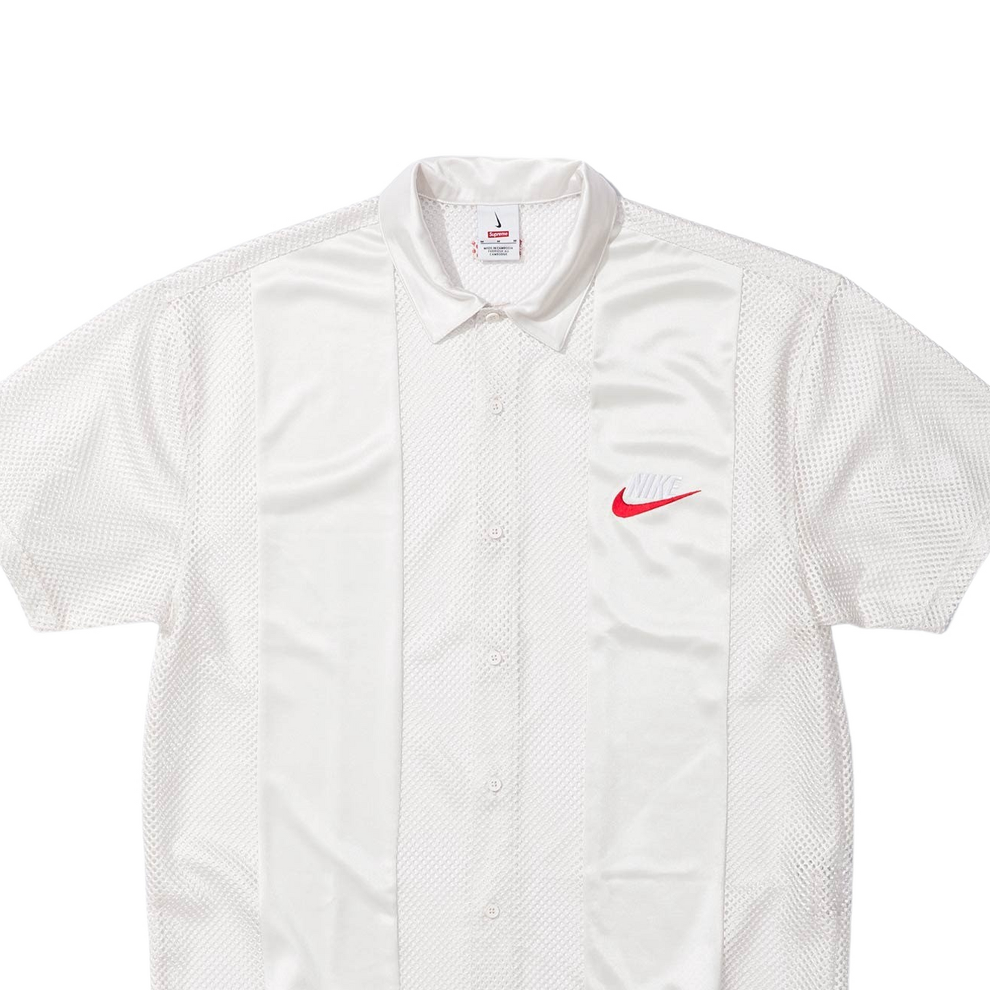 Supreme x Nike Mesh Shirt White (SS24)