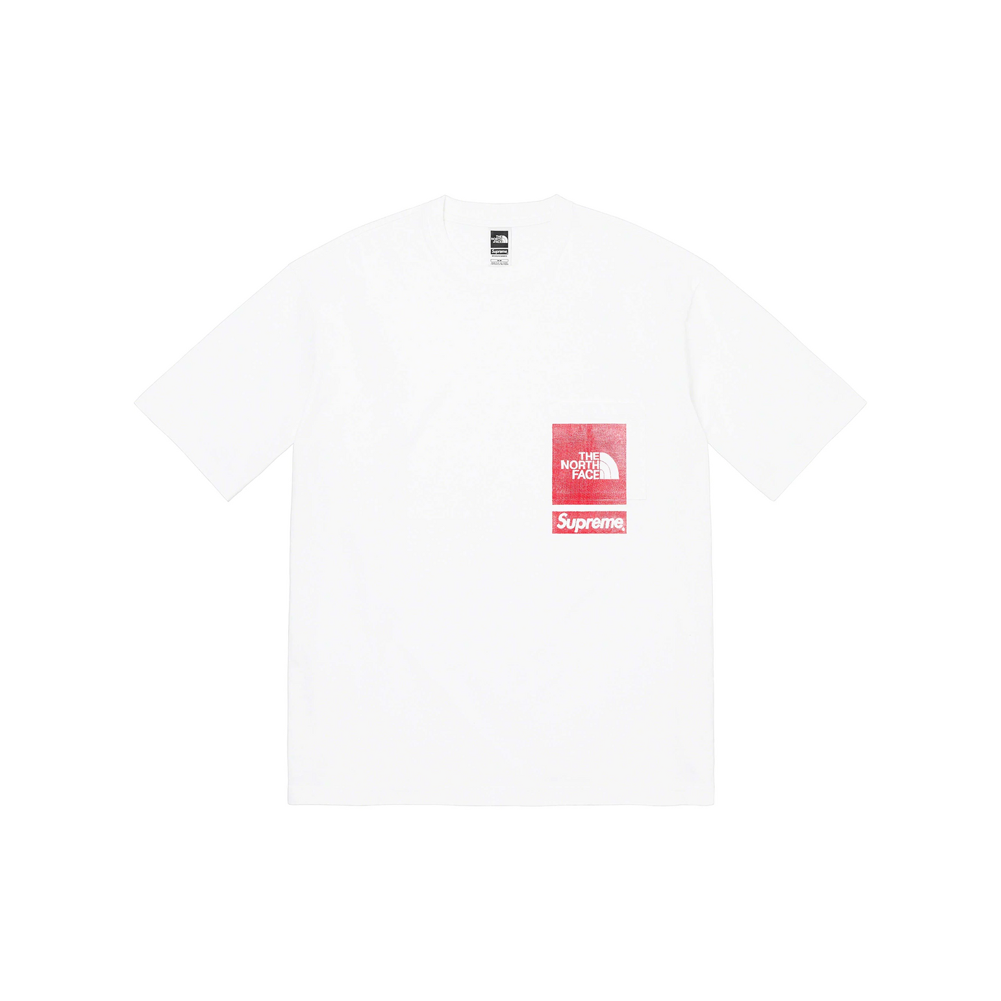 Supreme x The North Face Printed Pocket Tee White (SS23)