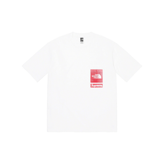 Supreme x The North Face Printed Pocket Tee White (SS23)