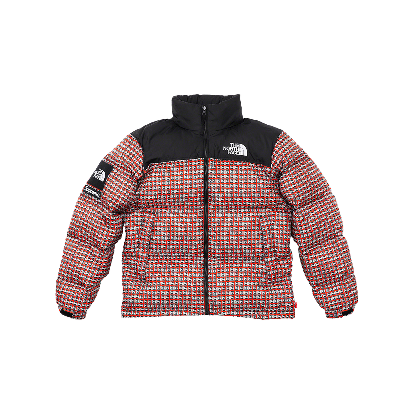 Supreme x The North Face Studded Nuptse Jacket Red (SS21)